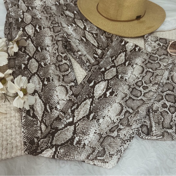 Naked Wardrobe Snakeskin Pants - Picture 2 of 3